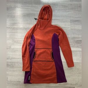 Melanzana Dress- Women’s Medium- pink and orange